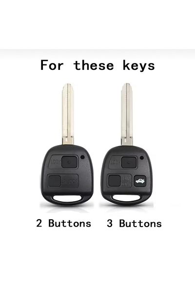 emii auto spare parts Land Cruiser Yaris Camry Rav4 Corolla Prado Tarago Avensis Key Case Cover Cream/Gold