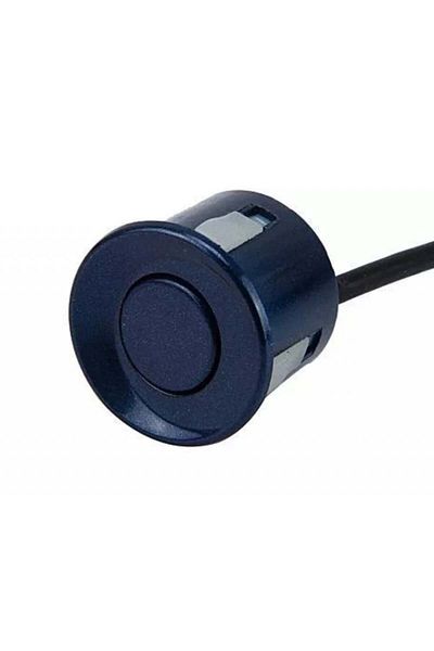 TECHSTAR Car Parking Sensor Set Parktronic Detector Display Radar Monitor 4 Sensors Dark Blue