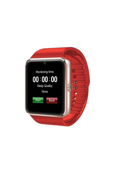 TECHSTAR Smartwatch U-Watch GT08 Bluetooth Red Compatible SIM, MicroSD