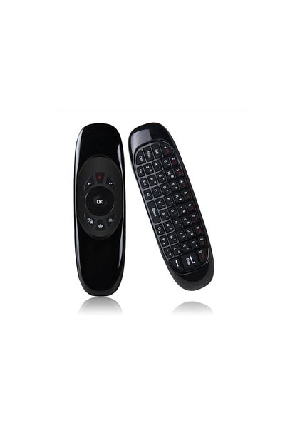 TECHSTAR ® R15 Wireless Keyboard, Qwerty, Air Mouse, Mini Remote Control, Wireless 2.4g, Gyroscope, F
