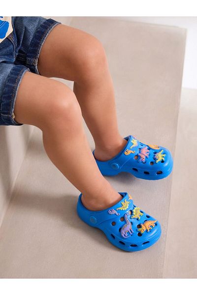 Next Baby Papuci / Sandale cu caracter dinozaur albastru