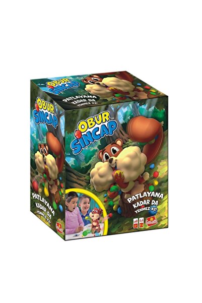 SPOR35 Kız Erkek Çocuk Oyuncak 927817 Goliath Obur Sincap +4 yaş Kız Erkek Çocuk Oyuncak Eğitici Oyuncaklar