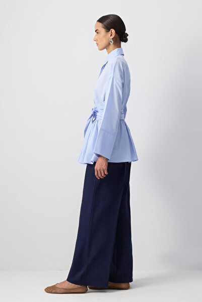 Touché Privé Belt Shirt Collar Tunic