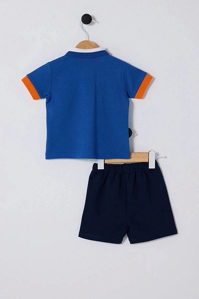 U.S. Polo Assn. U.S Polo Assn Baby Boy 2-Piece Set - Cobalt