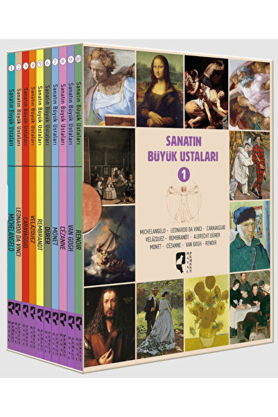 Genel Markalar Sanatın Büyük Ustaları Seti (10 Kitap Takım)