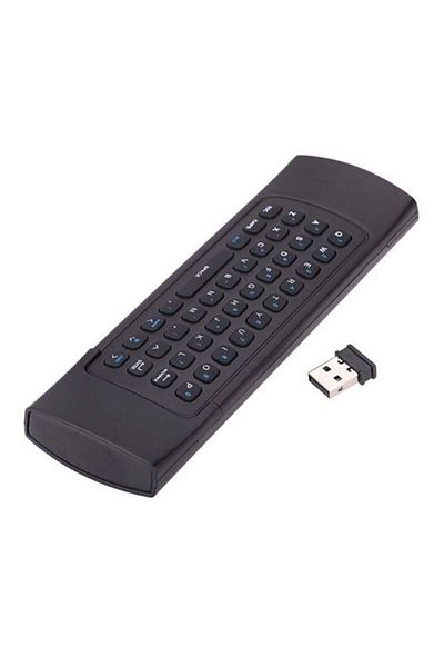TECHSTAR ® Mx3 Air Mouse Keyboard Remote Control, 2.4g, Usb, For Android Smart Tv Box, Projector Htp