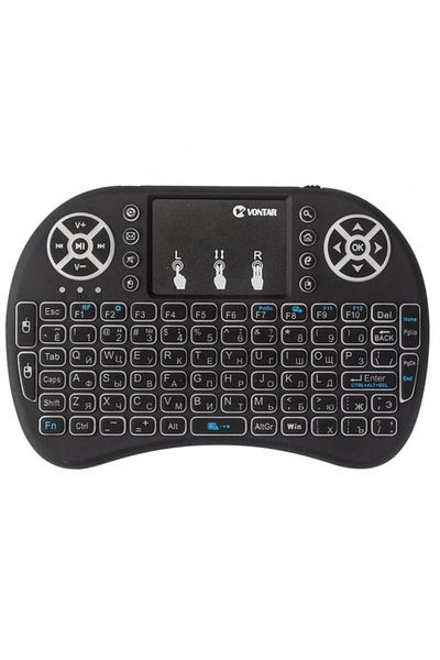 TECHSTAR ® I8 Wireless Illuminated Keyboard, Air Mouse, With Touchpad, For Tv Box And Mini Pc, Androi
