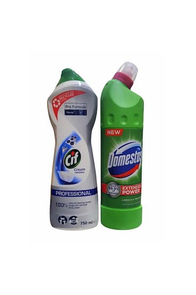 Cif Cif Cream Professional Original Surface Cream, 750 ml, Toilet Solution, Domestos, Power Pin