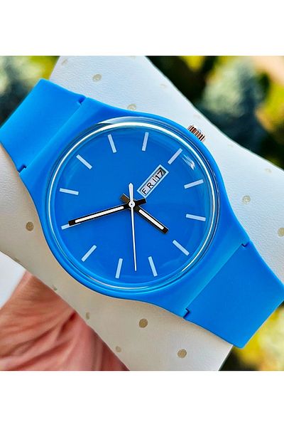 Weluxa Phosphorescent Scorpion Yelkovan Unisex Wristwatch with Silicone Band Calendar