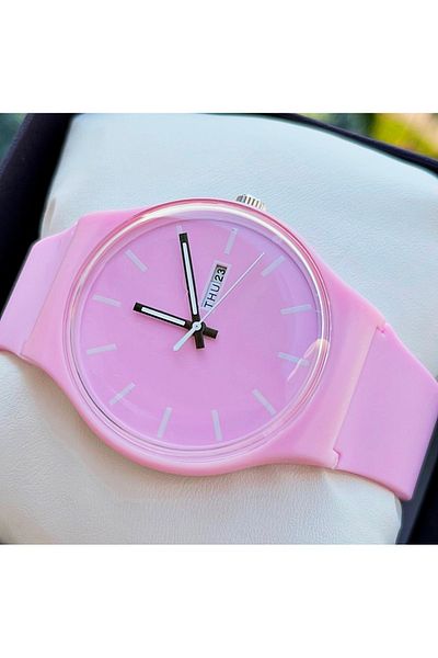 Weluxa Phosphorescent Scorpion Yelkovan Unisex Wristwatch with Silicone Band Calendar