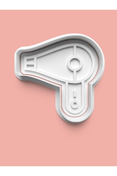 AKTASTORE قالب كوكيز مجفف الشعر وقالب عجينة السكر