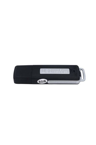 TECHSTAR ® U-disk B2 Spy Usb Memory, 8gb, Integrated Microphone, Automatic Recording, Rechargeable Ba