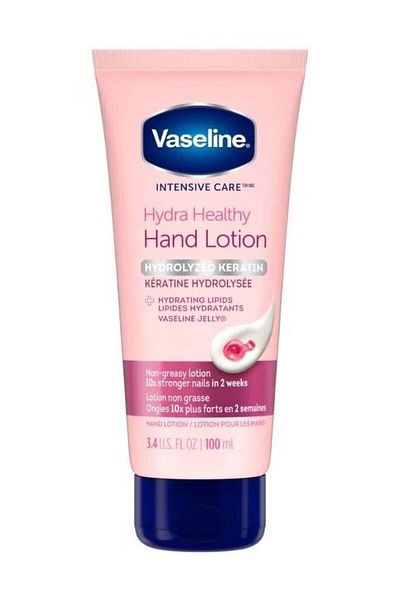 Vaseline Intensive Care Hydra Healthy Hand Lotion Hydrolyzed Keratin 100 ml