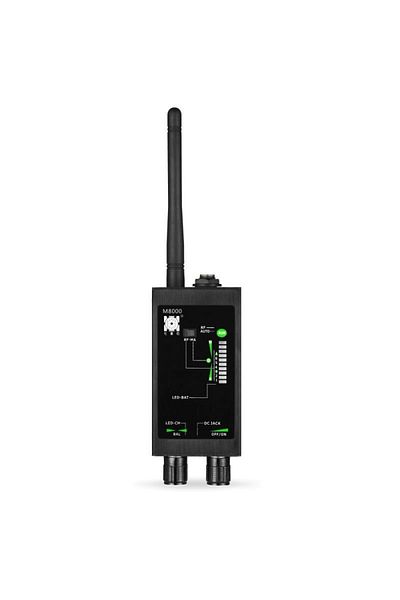 TECHSTAR ® M8000 Spy Detector, Professional, Detects Cameras, Gsm Devices, Microphones, Gps Locators,