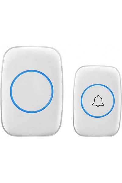 TECHSTAR ® Wireless Electric Doorbell, Direct Power Supply To 220v Socket, Multiple Tones, Maximum 11
