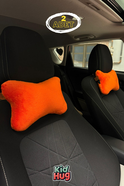 KidHug Tüm Araçlarla Uyumlu Oto Yastık Seti (2 Adet) – Terletmez & OTO/OFİS/EV