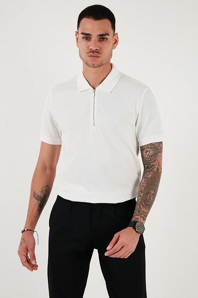 Buratti Cotton Regular Fit 3 Pack Polo Neck t Shirts Men Polo Neck t Shirt 590296415S3