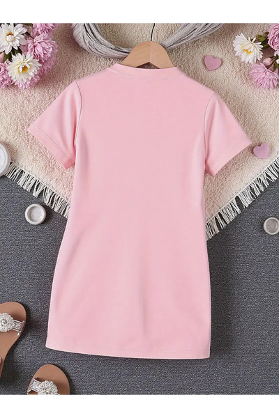 NoVibe Μίνι φόρεμα για κορίτσια Kuromi με στάμπα