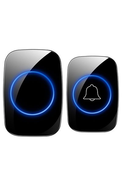 TECHSTAR ® Wireless Electric Doorbell, Direct Power Supply To 220v Socket, Multiple Tones, Maximum 11
