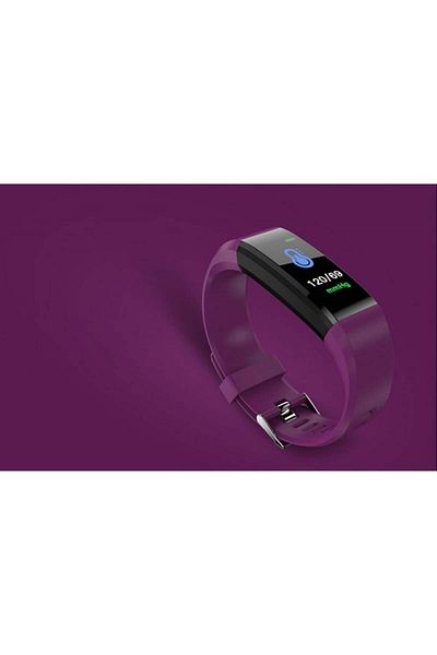 TECHSTAR ® Id115 Plus Fitness Smart Bracelet, 0.95" Oled, Bt4.0, Waterproof Ip65, Heart Rate, Blood P