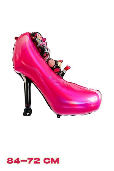 Baloncu Dede Stiletto Shoes Foil Balloon Helium Balloon Balloon for Lover and Special Occasion Birthday