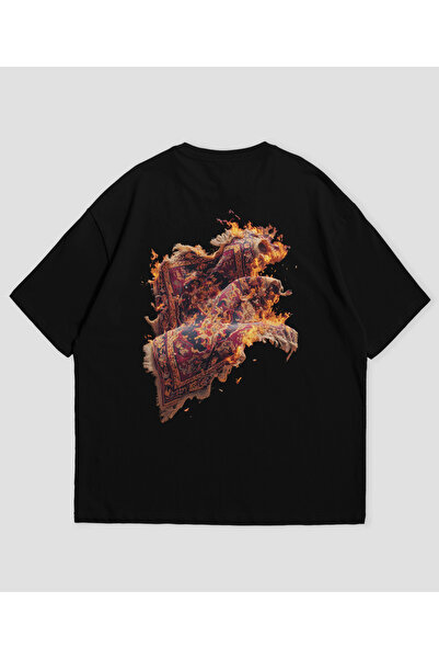 SVART WEAR تي شيرت Ashes of the East للجنسين مقاس كبير