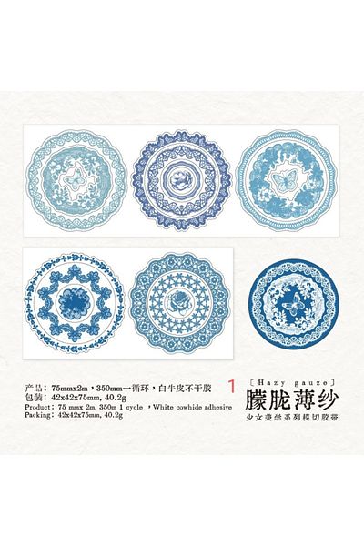 İthal H2-2M Self-Cutting Frame Sticker Tape - Number : 1