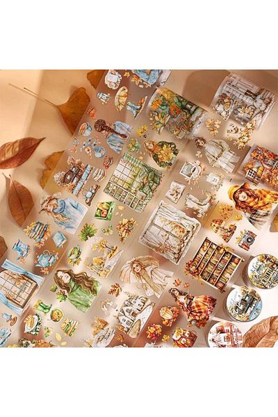 İthal G14-2M Autumn-Themed Pet Tape - Number : 1