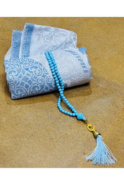 Muensu طقم سجادة صلاة على شكل قبة، طقم سجادة صلاة فاخر، هدية، حج، عمرة، تزيدي...