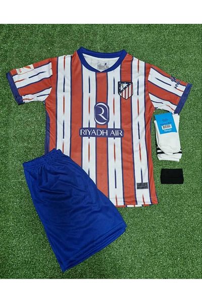 Lion Spor A'tletico M'adrid 2023/24 Noul sezon Antoine Griezman Set de 4 tricouri pentru copii38393456