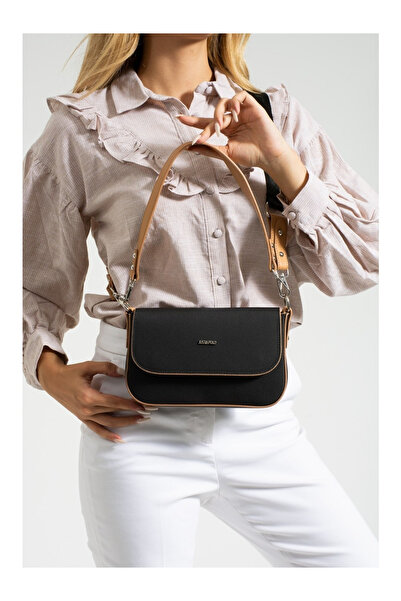 Just Polo Women's Cream Camel Hand and Shoulder Bag 346005Mh