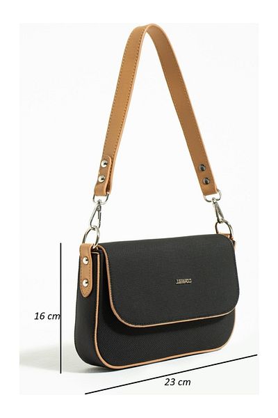 Just Polo Women's Cream Camel Hand and Shoulder Bag 346005Mh