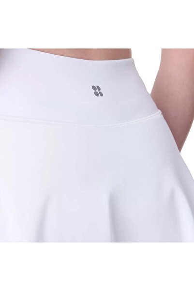 Sweaty Betty Racket Power Skort Γυναικεία Λευκή Φούστα ΓΥΝΑΙΚΕΙΑ ΦΟΥΣΤΑ SB10191-005