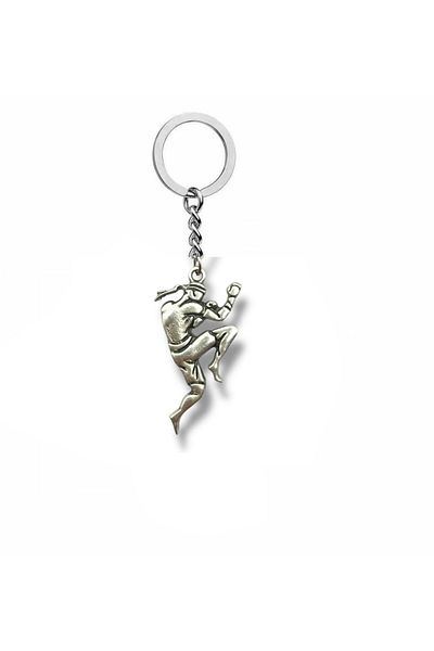 Herşey Nota League of Legends Lee Sin Figured Unisex Keychain – Zamak Plated Blind Monk Themed Gamer Accessory