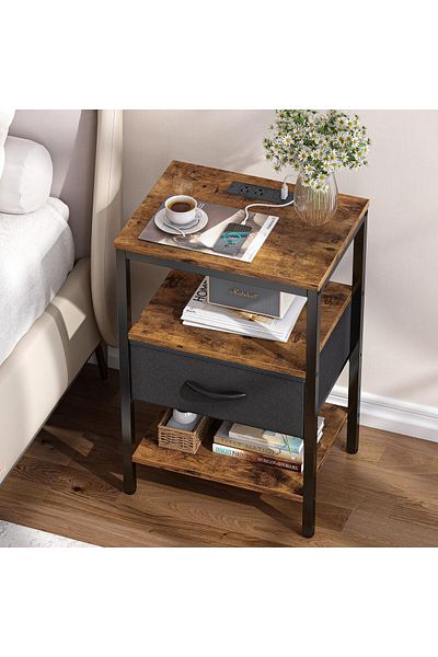 sharpdo Bedroom with Charging Socket Bedside Table/Living Room Sofa Mobile Power Supply
