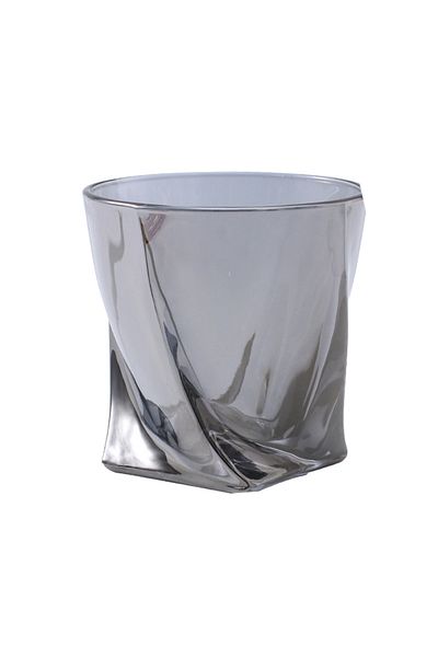 Gray 293 ML Six Pieces Light Luxury Household Nordic Glass High Color Water Cup Set
