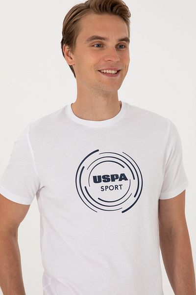 U.S. Polo Assn. Ανδρικό μπλουζάκι με κανονική εφαρμογή Crew λαιμόκοψη 50300261-VR013
