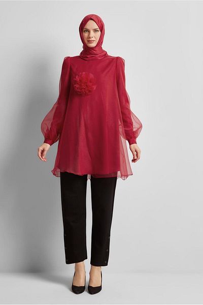 Alvina Accessory Detail Tunic 44552