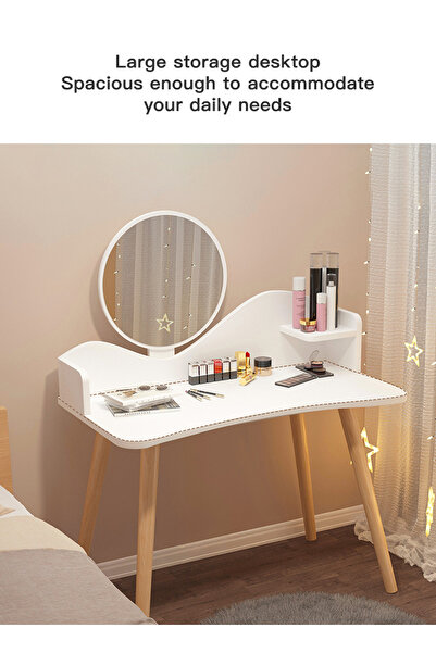 sharpdo Simple Small Dressing Table Ultra Small Storage Integrated Dressing Table