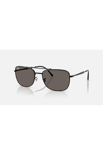 Ray-Ban Ray Ban Unisex Rectangle Sunglasses- Rb 3755 - Lense Size:62mm - Black