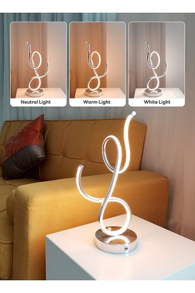 sharpdo Warm Light Eye Protection DIY Shaped Bedside Table Lamp, Multifunctional Decorative Llamp