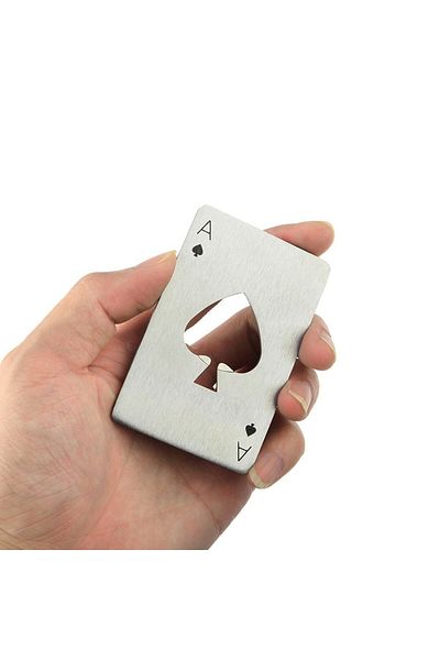 Gadget Master Bottle Opener Playing Card