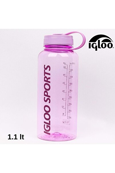 IGLOO Bpa-Free Sports Tritan 1.1 Liter Water Bottle Flask Purple