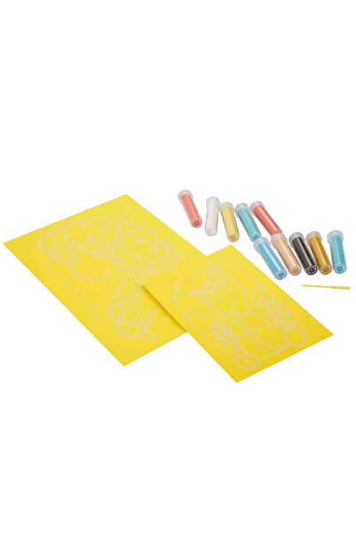 Belle Fusion مجموعة الرسم بالرمل المجمد 2 في 1 من BFS S00005170