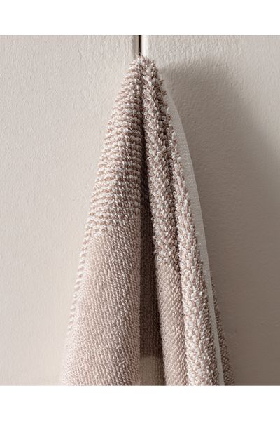 Madame Coco Eden 100% Cotton Bath Towel - Beige - 75X150 cm