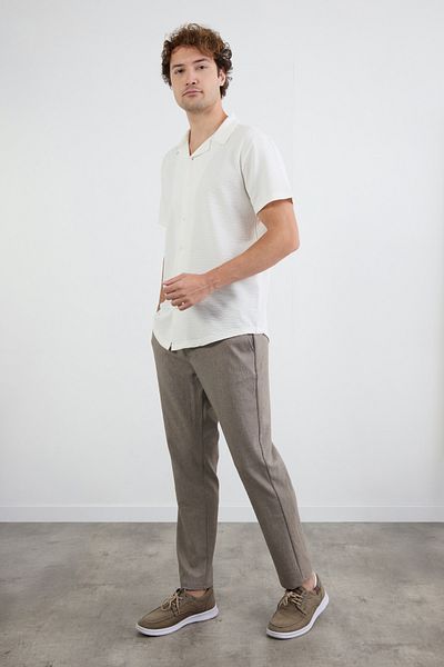 Fulla Moda Lace-Waist Jogger Trousers