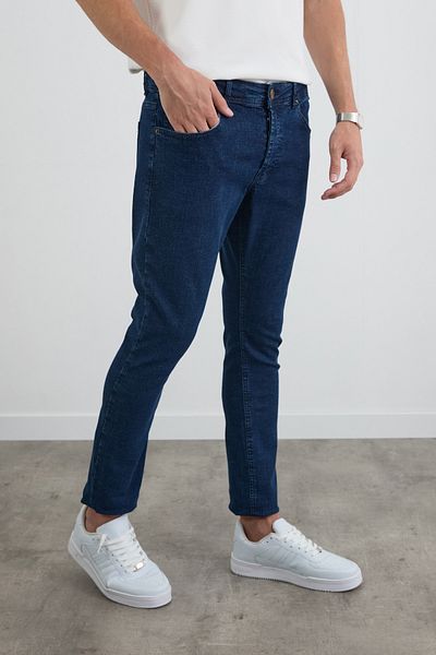 Fulla Moda Pantaloni skinny cu fermoar
