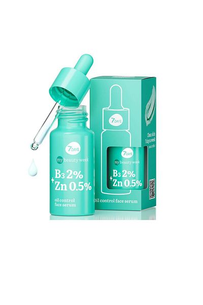 7DAYS Ser facial cu proprietati antioxidante si calmante 7Days B3 2% + ZN 0,5% 20 ml