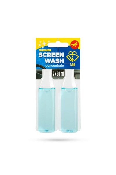 CarGuard Lichid Concentrat pentru Parbriz – Vara – Anti-Insecte | 2 x 50 ml