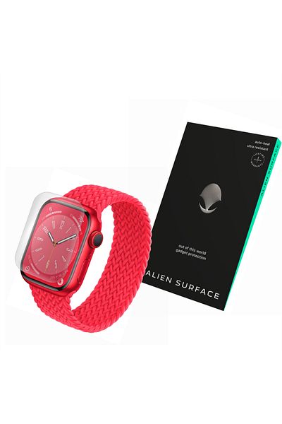 Alien Surface Screen protector 1+2 pieces for Apple Watch 8, 41mm